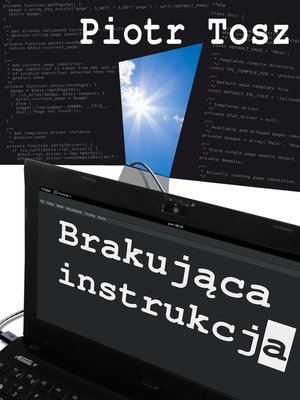 cover image of Brakująca instrukcja